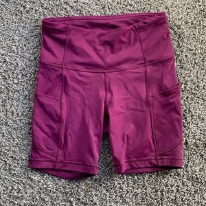 Lululemon Fast and free high rise short